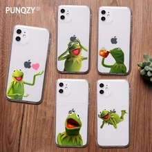 Забавный милый чехол для телефона kermit the frog memes для iPhone 11 pro XR 6 6S 8 7 Plus 4S 5 5S X XS MAX TPU чехол для huawei p30 p20 lite