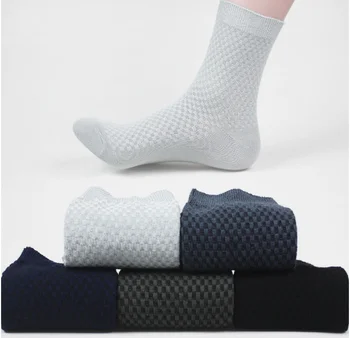 

New dress bamboo fiber man socks cotton men's socks spring 2pcs=1 pair