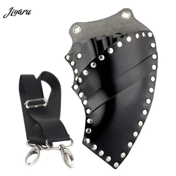 

Hairdressing Holster Pouch Scissors Comb Bag Hair Scissors Waist Pack Barber Hair Styling Tools Leather Rivet Clips Bag