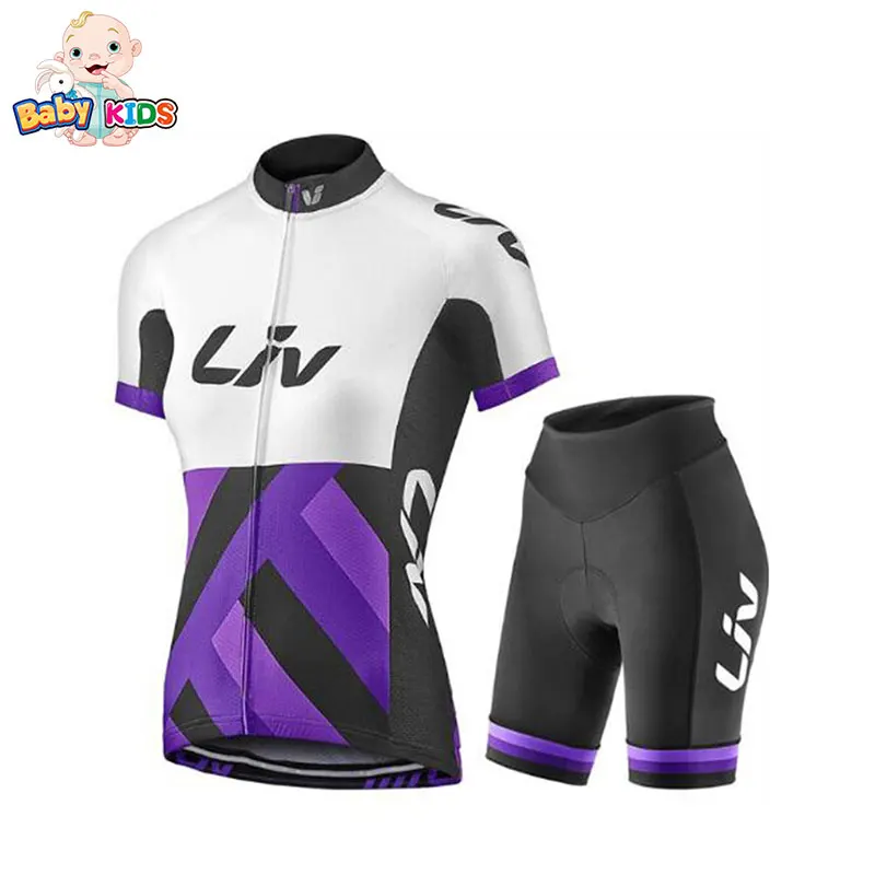 Набор велосипедных футболок LIV Pro Team быстросохнущие велосипедные майки с