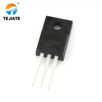 

5PCS FQPF12N60C TO-220F 12N60C 12N60 TO220 FQPF12N60 TO-220 new MOS FET transistor