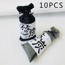 10x80 г очиститель воздуха мешок Свежий активный бамбуковый уголь Углеродные мешки Запах Удалить