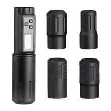 Набор ручек для татуировки со стикерами, оригинальная вращающаяся машинка для татуировки FAULHABER с регулируемой беспроводной батареей, Профессиональный пистолет для татуировки