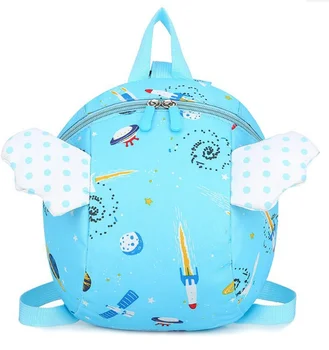 

Children's anti-lost safety rope small school bag kindergarten men and women baby small class backpack cute tide fan backpack