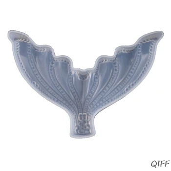

DIY Crystal Epoxy Mould Three-dimensional Large Fishtail Mold Table Decorations