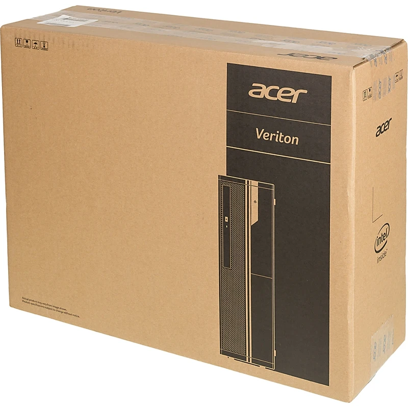 Процессор ACER Veriton EX2620G, Intel Celeron J4005, DDR4 4Гб, 500Гб, Intel UHD graphics 600, Endless, черный [dt. vrver