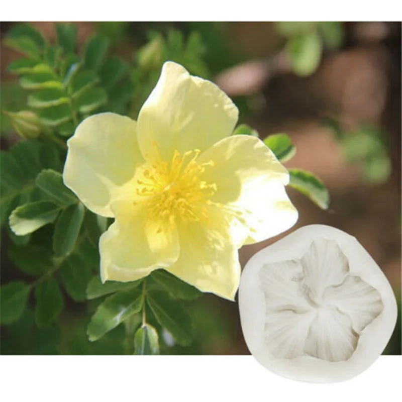 Sugarcraft Peony Plant Fondant Mold Silicone Mould Tool Flower Petal Cake Decor mold | Дом и сад