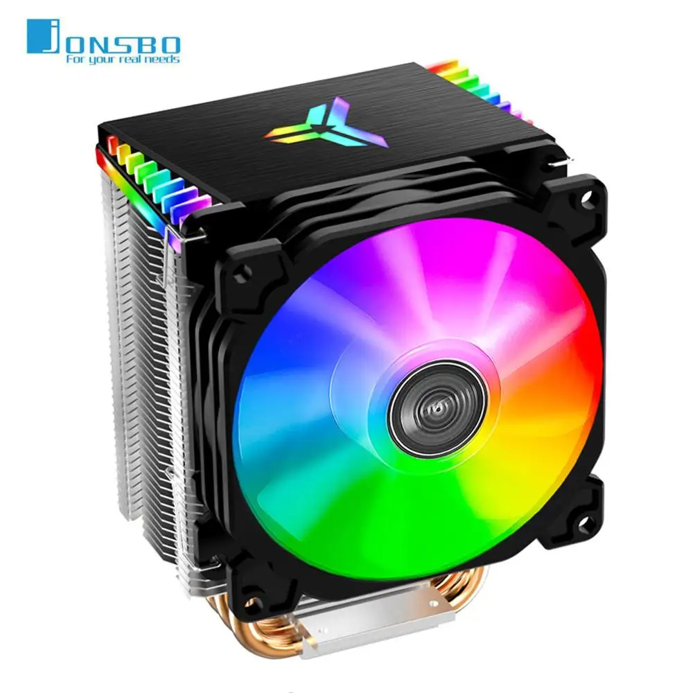 Jonsbo CR 1400 PWM 4Pin 12V чехол для компьютера ПК вентилятор 5V 3Pin ARGB 4 тепловые трубки