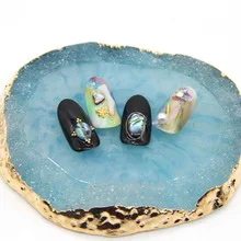 Стиль ретро художественная и художественная каменная фурнитура украшение для ногтей металлический цветок тип фототерапия наклейки для ногтей украшения прямые S