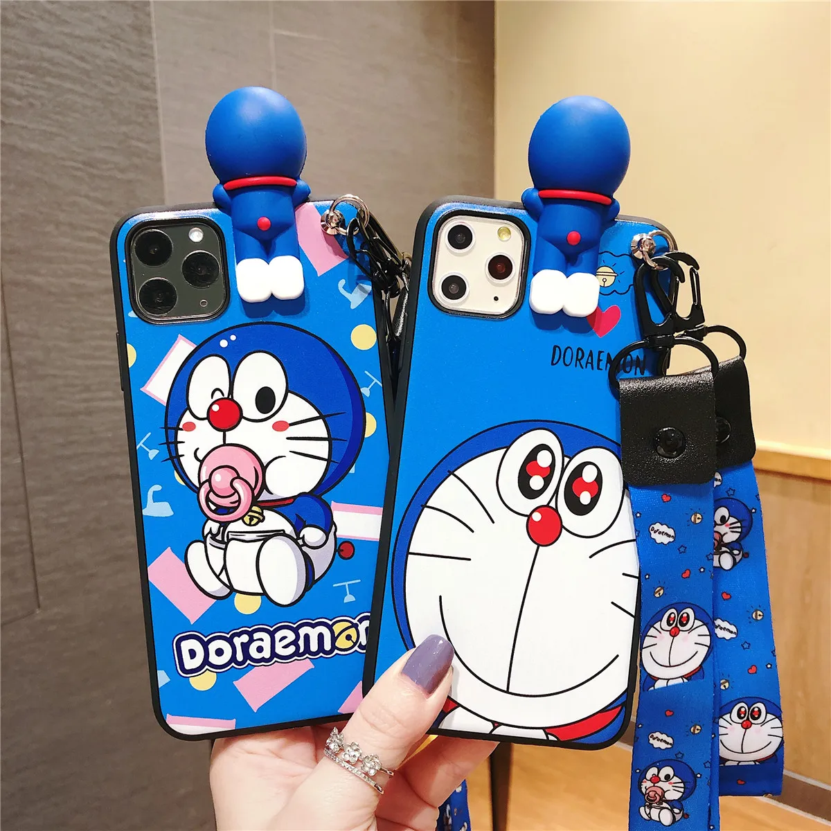 For iPhone 11 Pro Xs Max XR 6 7 8Plus SE 2020 Case Pacifier TPU Soft Phone Strap Rope | Мобильные телефоны и аксессуары