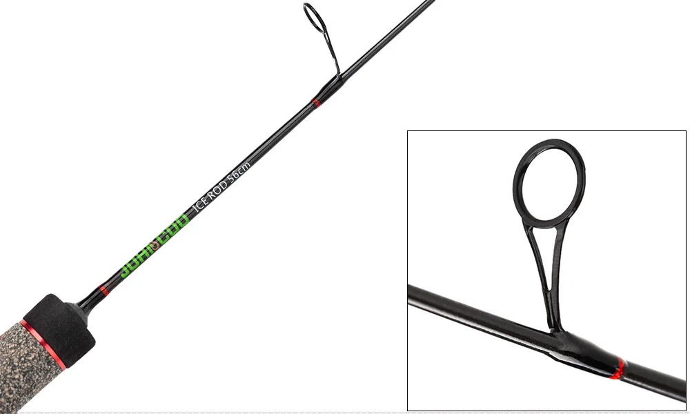 Vara de Gelo para Pesca Molinete com 41 Ifield Inverno Pesca Gelo Carretel Vara Combo: Xo150 Mini cm - 56 Carbono Poleiro Pike no 10 Ifield inverno pesca no gelo carretel vara