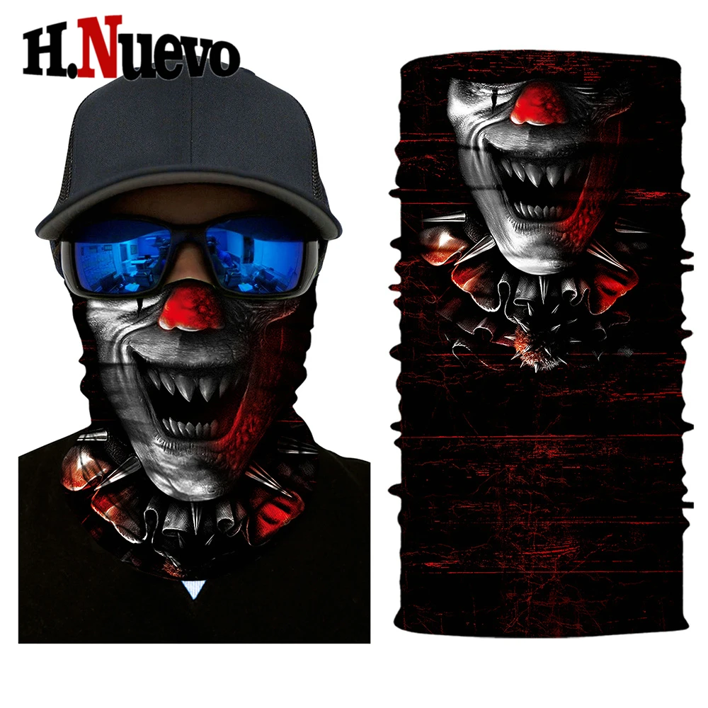 Балаклава Caveira летняя маска с 3d изображением черепа защита от пыли для мотоцикла