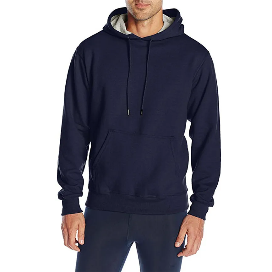 2019 Fashion Men Fit Hoodie Long Sleeve Pocket Tee Shirt Thin Casual Tops Blouse Pullover Free Shipping | Мужская одежда