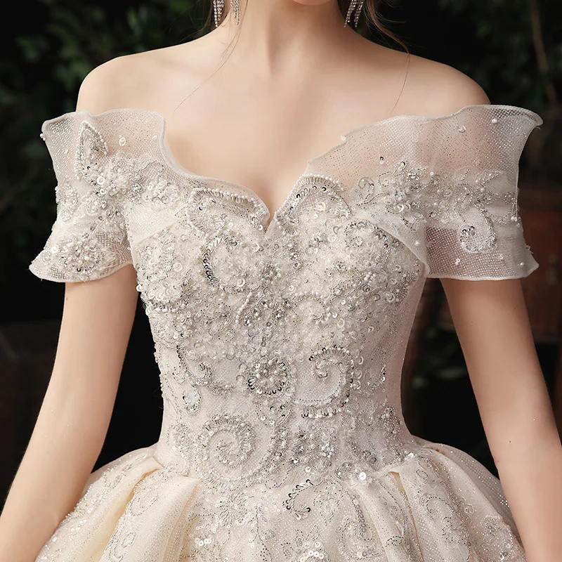 Main Wedding Dress New Temperament Mori 