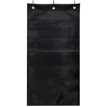 

With Hooks Home Oxford Cloth Pockets Office Organizer School Wall Mounted Magazines Portable File Folder Hanging Storage Door