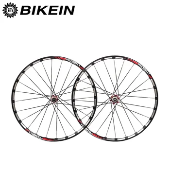 

BIKEIN 7 Bearing 120 Sound Carbon Hub Mountain Bike Wheels 14G Spokes Rim 26/27.5" 8/9/10/11 Speed Disc Brake Bicycle Wheelset