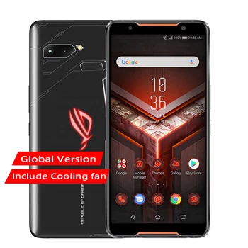 

Global version ASUS ROG Phone ZS600KL Phone 6.0" 8GB RAM 512GB ROM Snapdragon 845 Octa Core 4000mAh NFC Android 8.1 Phone