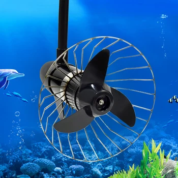 

Stainless Steel Mesh Design Engine Prop Anti Scratch Outboard Protection Silvery Thicken Boat Propeller Guard Hardware Rustproof