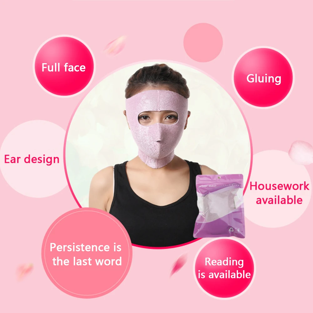 Home Orthodontic Facial Lifting Face Slimming Mask Belt Shaper Tightening Full Adjustable Massage Relaxtion Thin Cheek Bandage