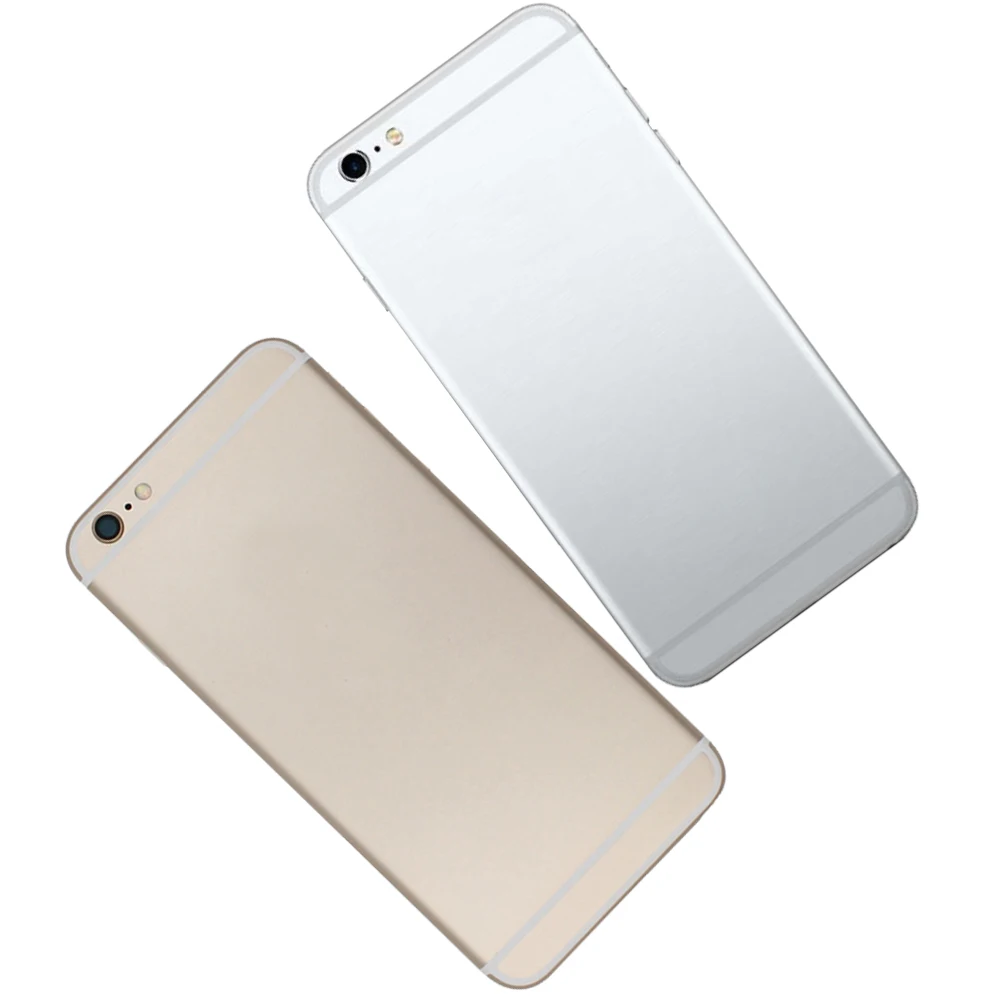 Задняя крышка для IPhone 6G/6 S/6 Plus/6 S Plus батарея задняя дверца-крышка средняя рама корпус+ IMEI Замена