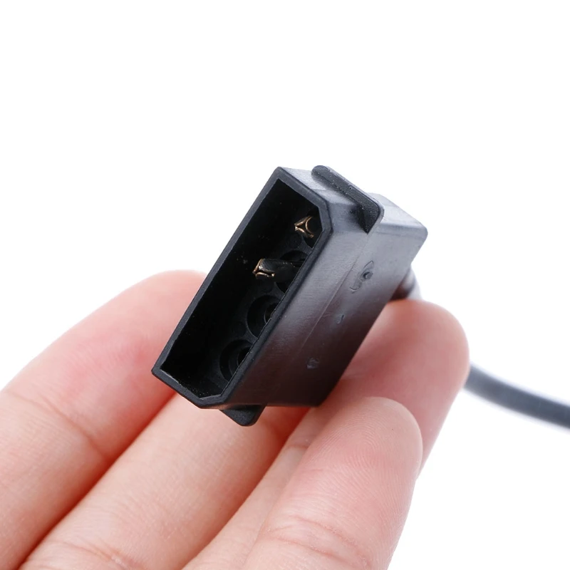 

N0HC 30 см поликарбонатный внутренний 5 в 2-контактный IDE Molex к USB 2.0 тип A женский кабель адаптера питания