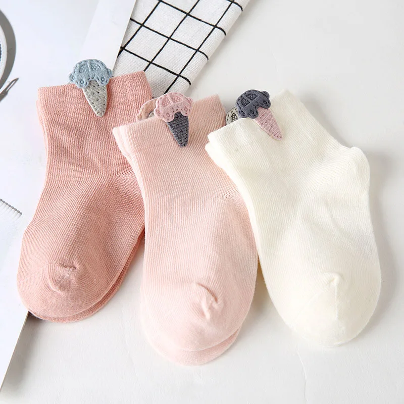 3Pairs/Set Cartoon Kids Socks Cotton Boys Girls Children'S Meias Infantil Ankle Short Baby Sokken Toddler | Мать и ребенок