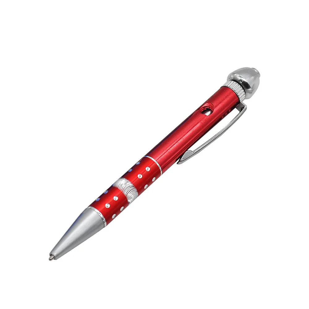 pen-shaped two-in-one Metal Smoking Pipe Tobacco Pipe Smoking Accessories Aluminium Alloy Cigarette Holder Men's Gift