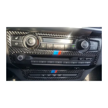 

Air Condition Panel Sticker Trim Carbon Fiber Fit For BMW E70 X6 E71 08-13 Parts