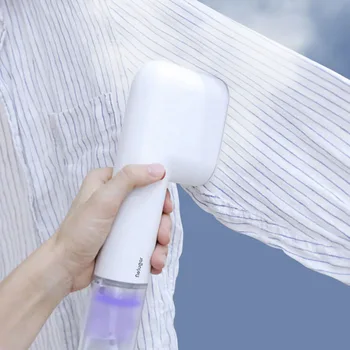 

NeSugar R010 Mini Travel Portable Steam Iron 220V 800W Hanging Flat Ironing One Button Operation for Home Office