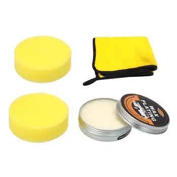 

Car Polishing Paste Wax Set Hard Glossy Wax Layer Covering The Paint Surface Coating Formula Super Waterproof Film(Car Wax +2xSp