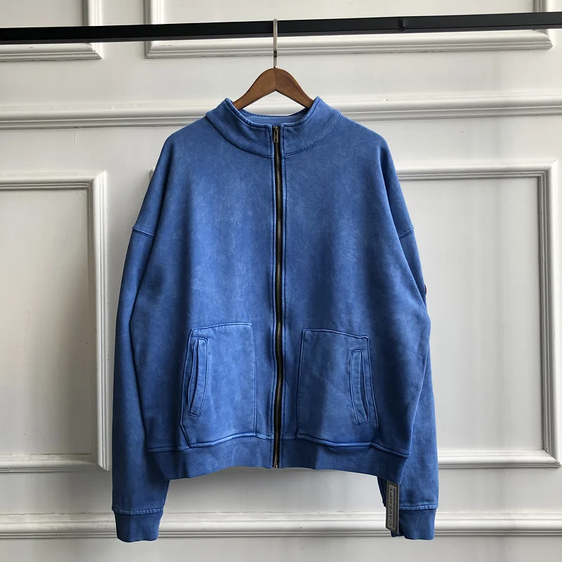 

Cavempt 2020ss Vintage C.E Zipper Sweatshirts Men Women Cav Empt Cotton Stand Collar Hoodies HipHop Men Sweatshirts Pullovers