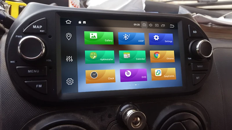 7 ''Android 9,0 DVD gps плеер для Fiat Qubo Citroen с изображениями из мультфильма «В поисках Немо peugeot Bipper радио мультимедиа 4 Гб+ 64 Гб BT Wi-Fi, 8 ядер SD