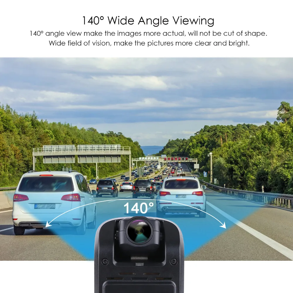 Prazata 3G DVR Dash Cam Car Camera JC100 1080P Smart GPS Tracker Car Dash Camera Car Dvr Video Recorder Monitoring Lifetime Free