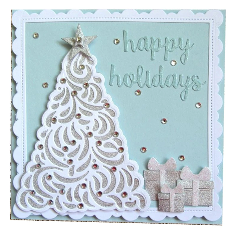 Christmas Tree Cutting Dies 021