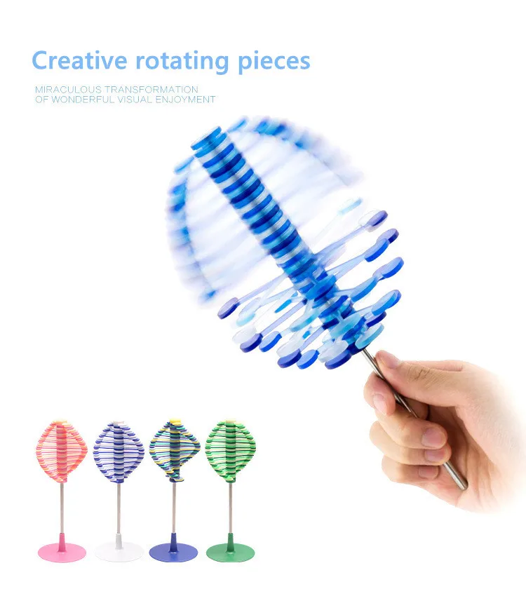 Новинка игрушка вращающаяся цветная лампа волшебная скорость дети аутизм