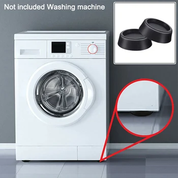 

4 Pcs Washing Machine Anti-vibration Mute Protection Mat Anti-skid Foot Pad Dryer Home Health99