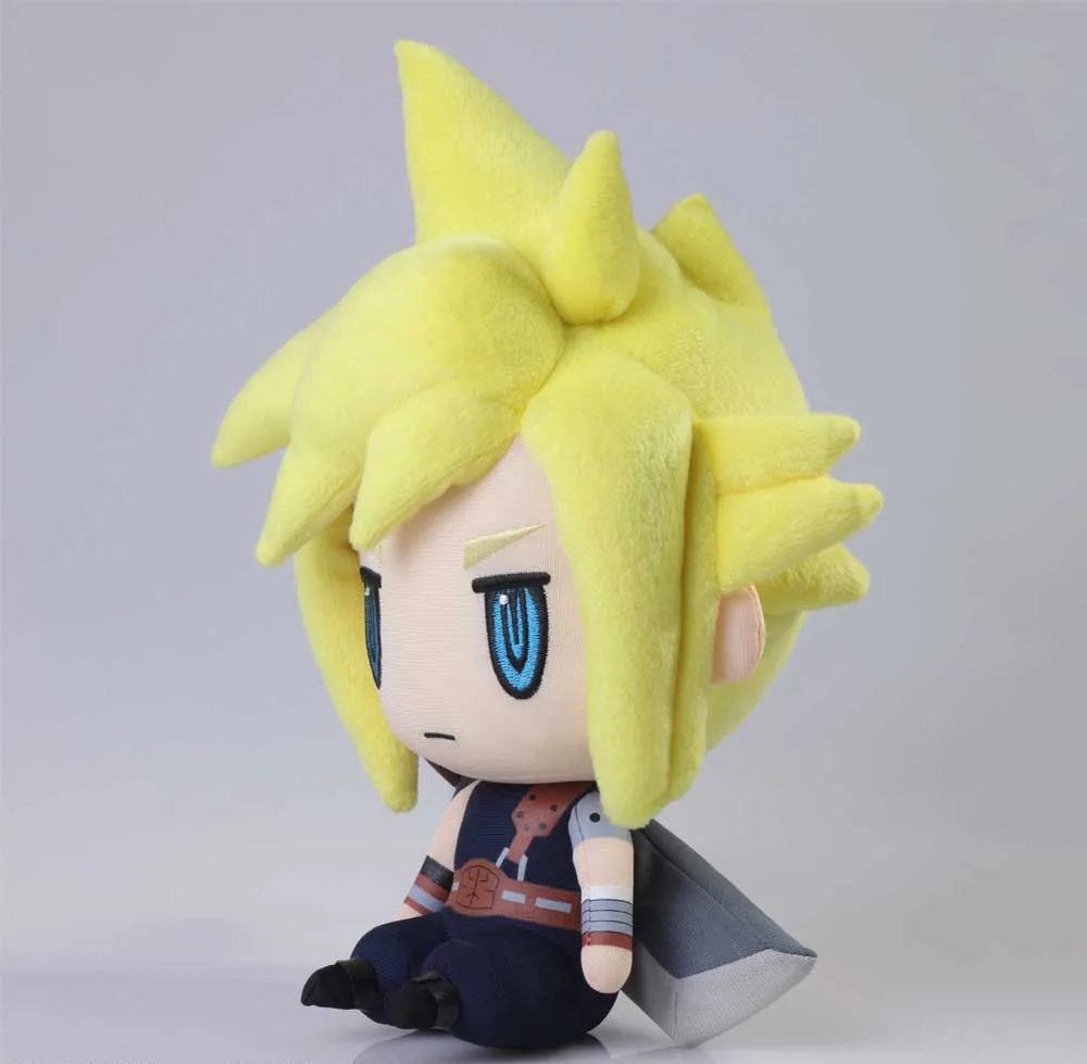 26 5cm Japanse Originele Anime Figuur Final Fantasy Cloud Strife Q Versie Anime Knuffel Gevuld Speelgoed Aliexpress Toys Hobbies