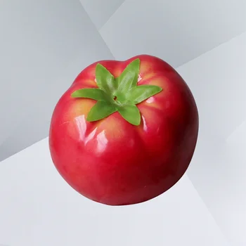 

10 Pcs Simulation Tomato Artificial Vegetables Home Kitchen Cabinet Decoration Photography Learning Props