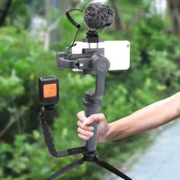 

2020 L-shaped Extended Holder Bracket Hand Grip Stabilizer Accessories For DJI Osmo Mobile 2 / Zhiyun Smooth 4 NEW!
