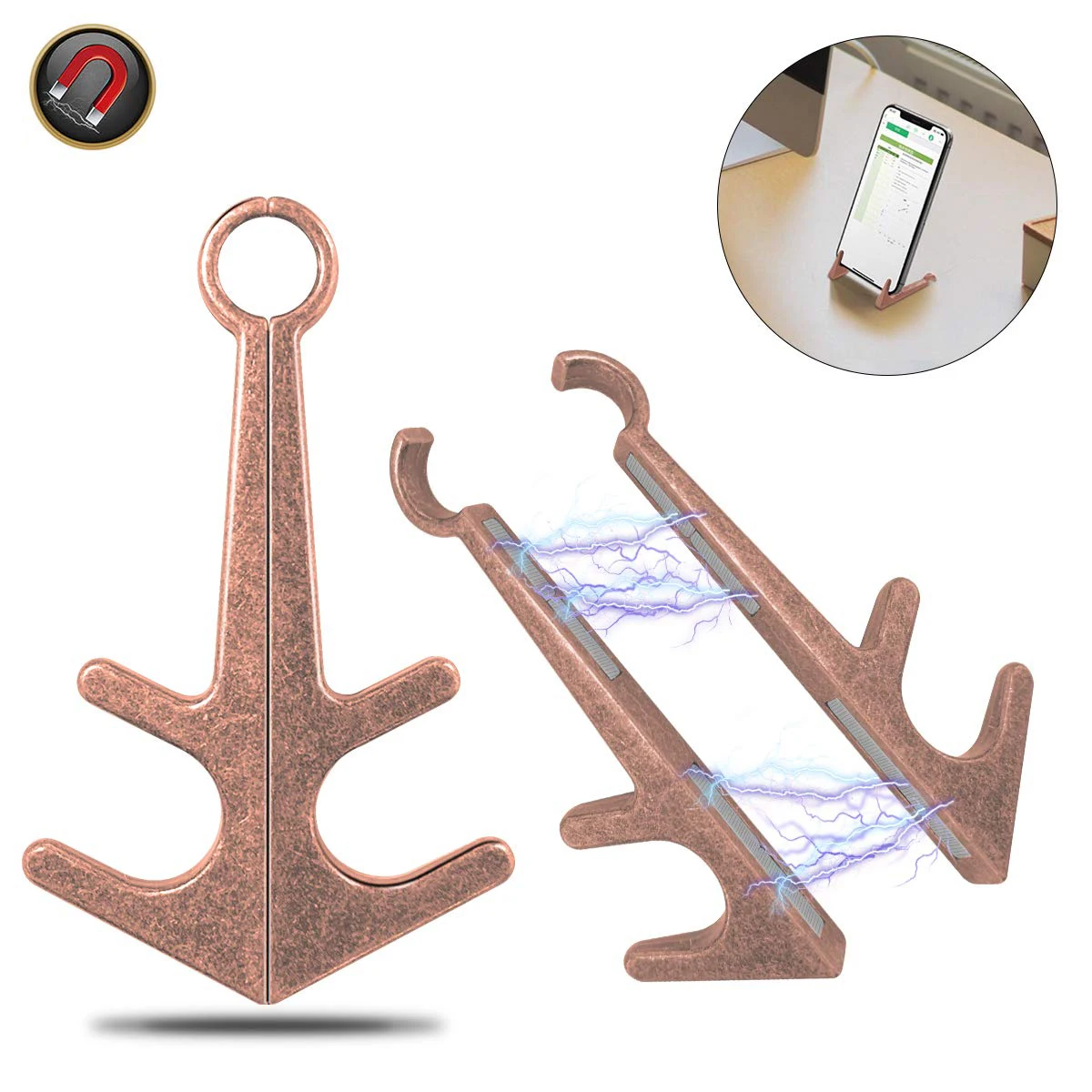  Universal Phone Stand For iPhone 11 11 Pro Xs Max XR X 8 7 Anchor Phone Holder for Samsung Note 10 