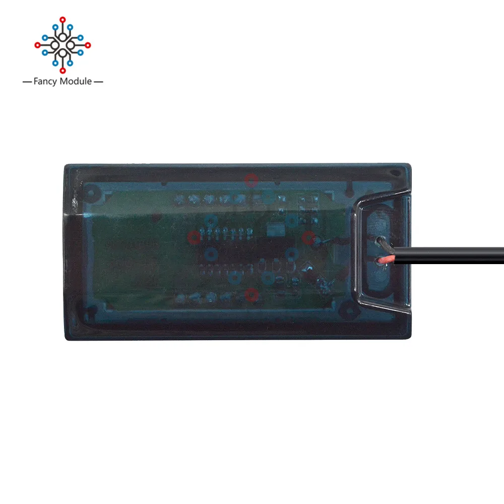 Diymore 0,5" светодиодный цифровой вольтметр постоянного тока 12 В 8-16 В IPX6 Водонепроницаемый тестер напряжения панель детектор с проводами для автомобиля мотоцикла велосипеда