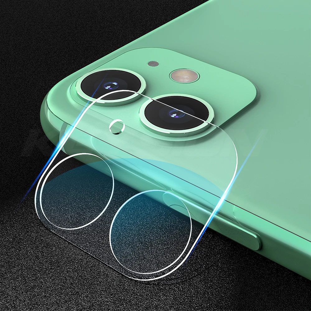 For iPhone 11 KEYSION Полный Объектив камеры закаленное стекло для iPhone 11 Pro 11 Pro Max камера защитная HD прозрачное стекло пленка для iPhone 11 Pro Max - Цвет: For iPhone 11