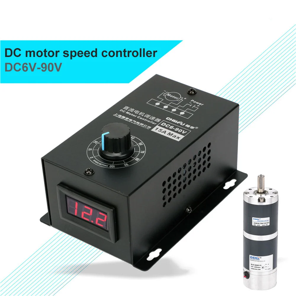 Regolatore di velocità - Motore CC 12V 24V Governatore 6-60V 36V 48V