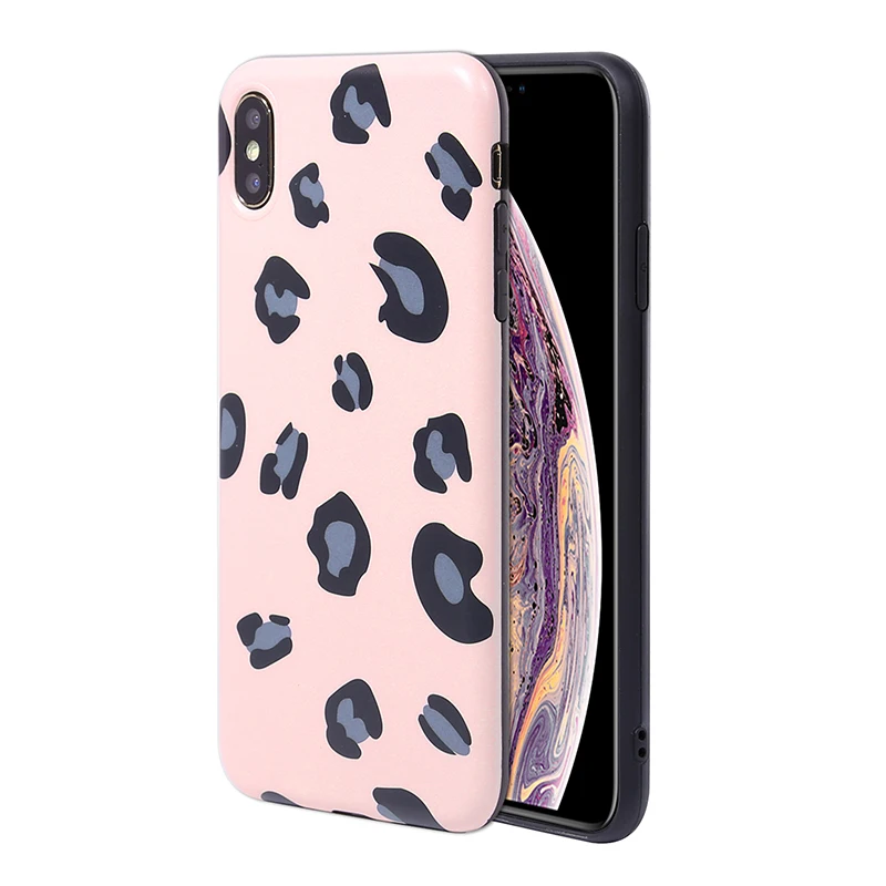 Роскошный силиконовый мягкий чехол для iPhone X XR XS MAX Case 7 8 Plus 6 S 6 S 6Plus 7Plus 8 Plus задняя крышка i Телефон Леопардовый сексуальный корпус - Цвет: 2