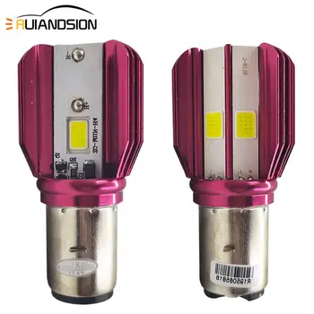 

2 pcs H4 BA20D car light led bulb 9-12V auto motorbike head light fog lamp running driving lamp white 1700lm hi lo dual beam