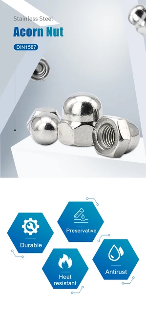 50 Dadi Ciechi In Ottone M5 DIN1587 - Copertura A Cupola Decorativa - Foto 6