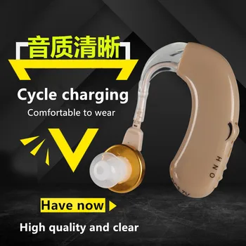 

Rechargeable Mini Digital Hearing Sound Amplifiers Wireless Ear Aids for Elderly Moderate to Severe Loss Drop Shipping