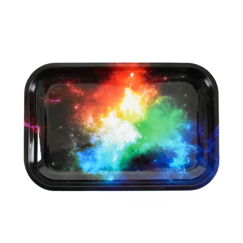 280*180mm Metal Storage Rolling Tray for tobacco Cigarette herb Smoking Accessories Tinplate Plate storage tray,tobacco rolling tray