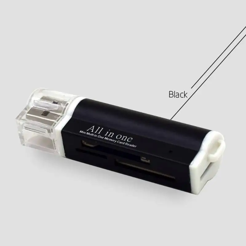 Многофункциональный адаптер для чтения карт памяти Micro USB 2,0 4 в 1 для Micro SD TF M2 MS