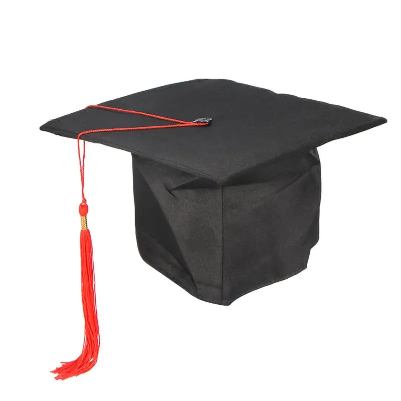 Школьная выпускная вечерние шапка с кисточками Mortarboard университетский девичник, магистр, доктор, академическая шапка
